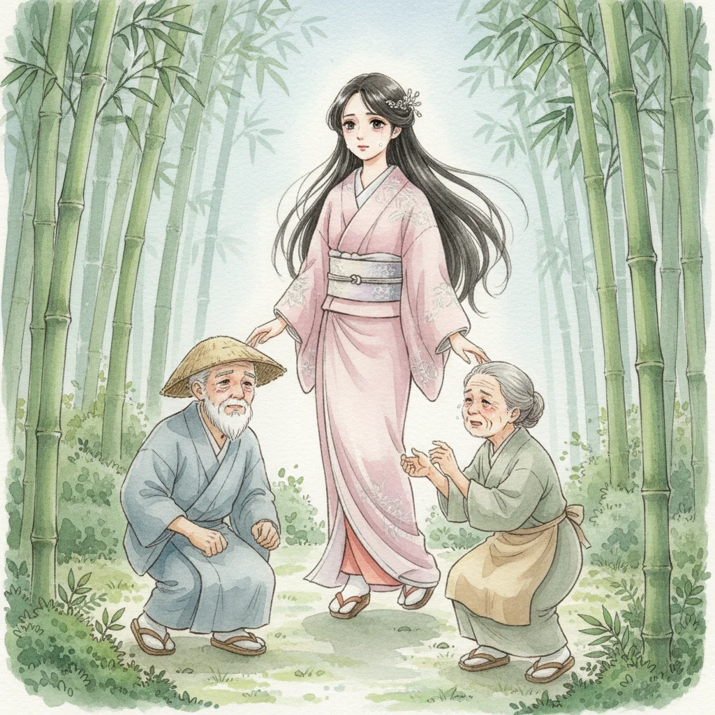 Illustration for: A Tearful Goodbye