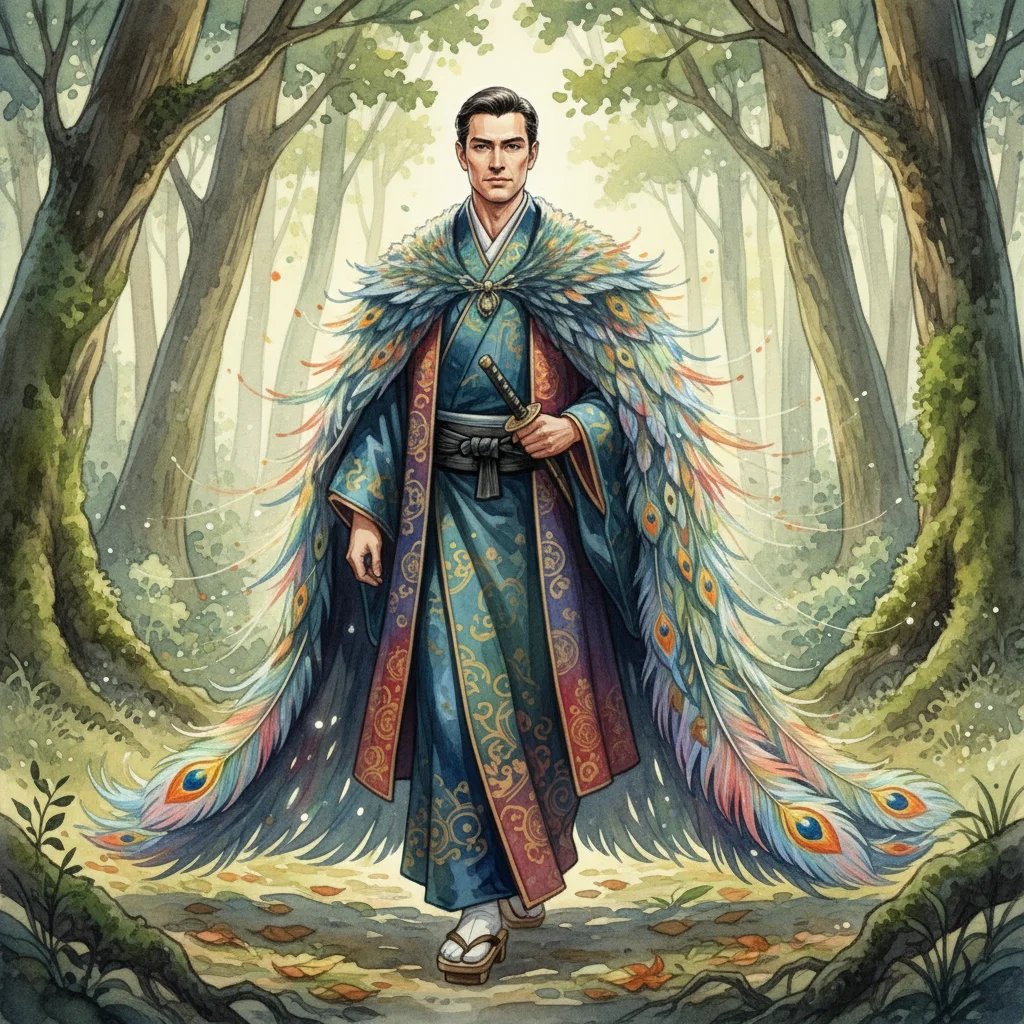 Illustration for: The Shimmering Cloak