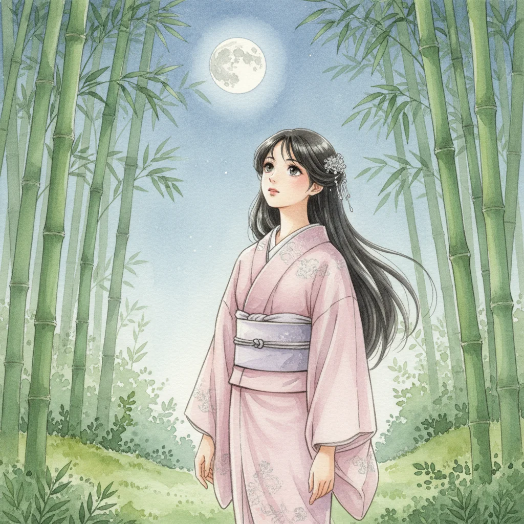 Illustration for: Moonlit Reflections