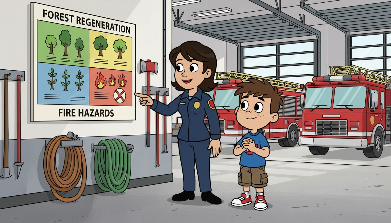 Illustration for: Good Fires, Bad Fires