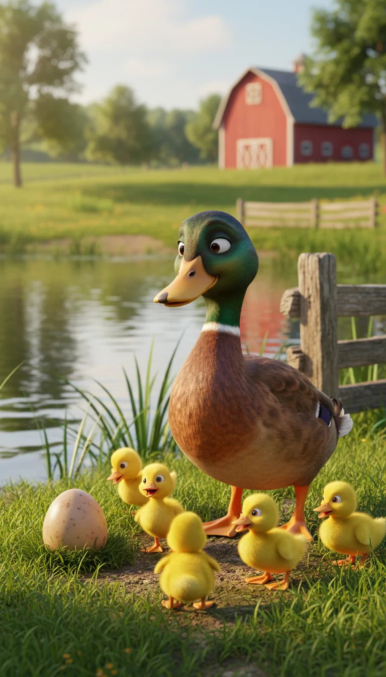 Illustration for: Fluffy Yellow Ducklings