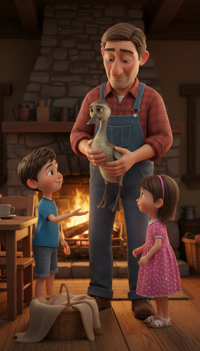 Illustration for: A Kind Farmer's Rescue