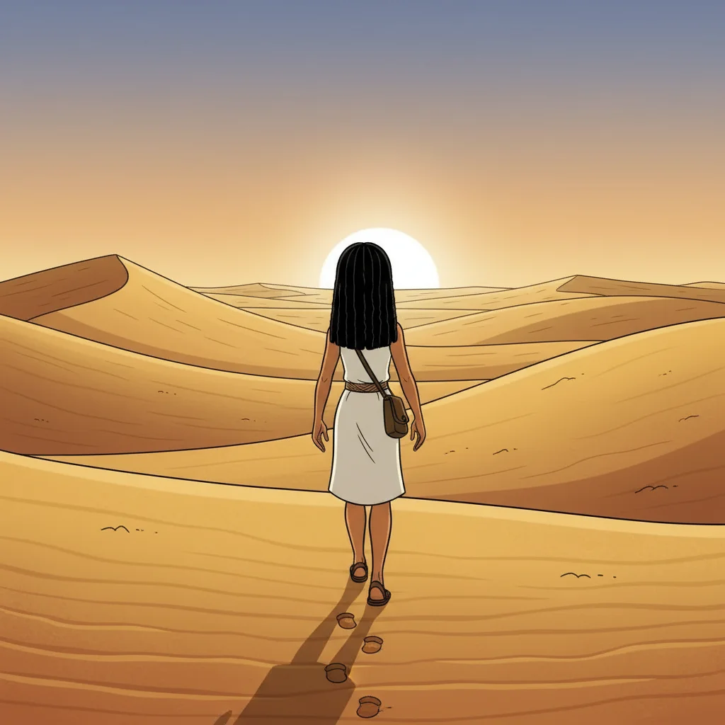 Illustration for: Into the Desert
