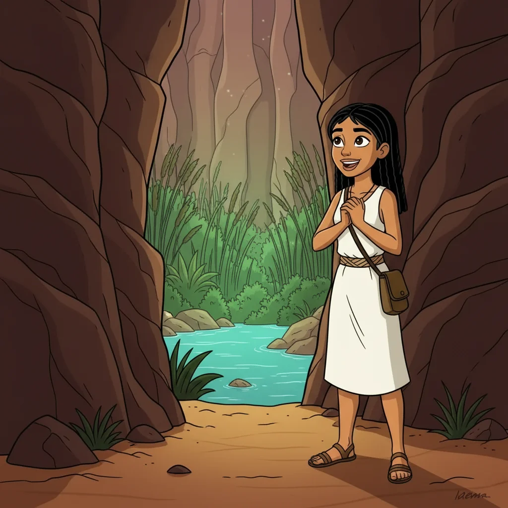 Illustration for: The Secret Oasis