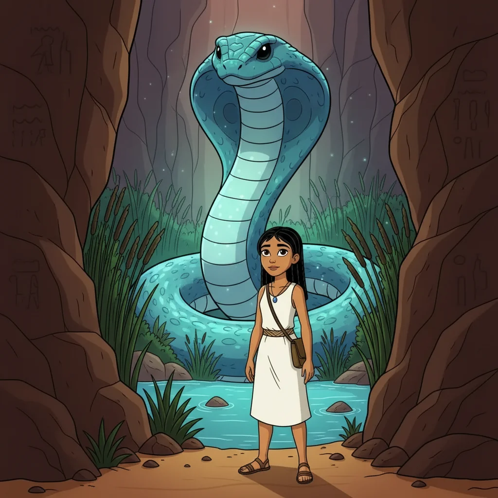 Illustration for: The Guardian Serpent